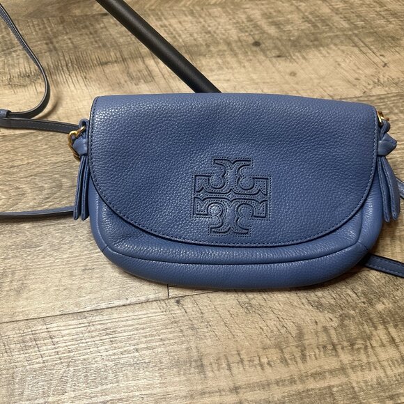 Tory Burch Handbags - Blue Tory Burch Crossbody Bag